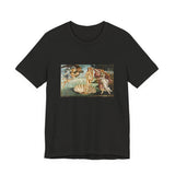 Masters of Art Sandro Botticelli's The Birth of Venus Unisex Jersey Short Sleeve T-Shirt - POPvault