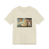 Masters of Art Sandro Botticelli's The Birth of Venus Unisex Jersey Short Sleeve T-Shirt - POPvault