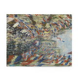 Masters of Art - The Rue Montorgueil in Paris by Claude Monet Jigsaw Puzzle (120, 252, 500 - Piece) - POPvault