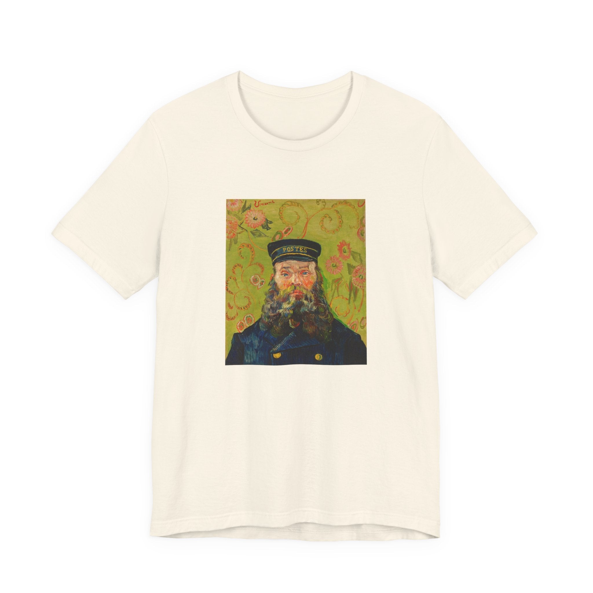 Masters of Art Van Gogh The Postman Unisex Jersey Short Sleeve T-Shirt - POPvault
