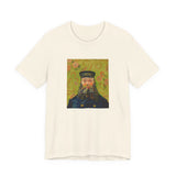 Masters of Art Van Gogh The Postman Unisex Jersey Short Sleeve T-Shirt - POPvault