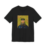 Masters of Art Van Gogh The Postman Unisex Jersey Short Sleeve T-Shirt - POPvault