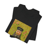 Masters of Art Van Gogh The Postman Unisex Jersey Short Sleeve T-Shirt - POPvault