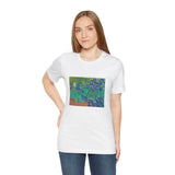 Masters of Art Vincent Van Gogh's Irises Unisex Jersey Short Sleeve T-Shirt - POPvault