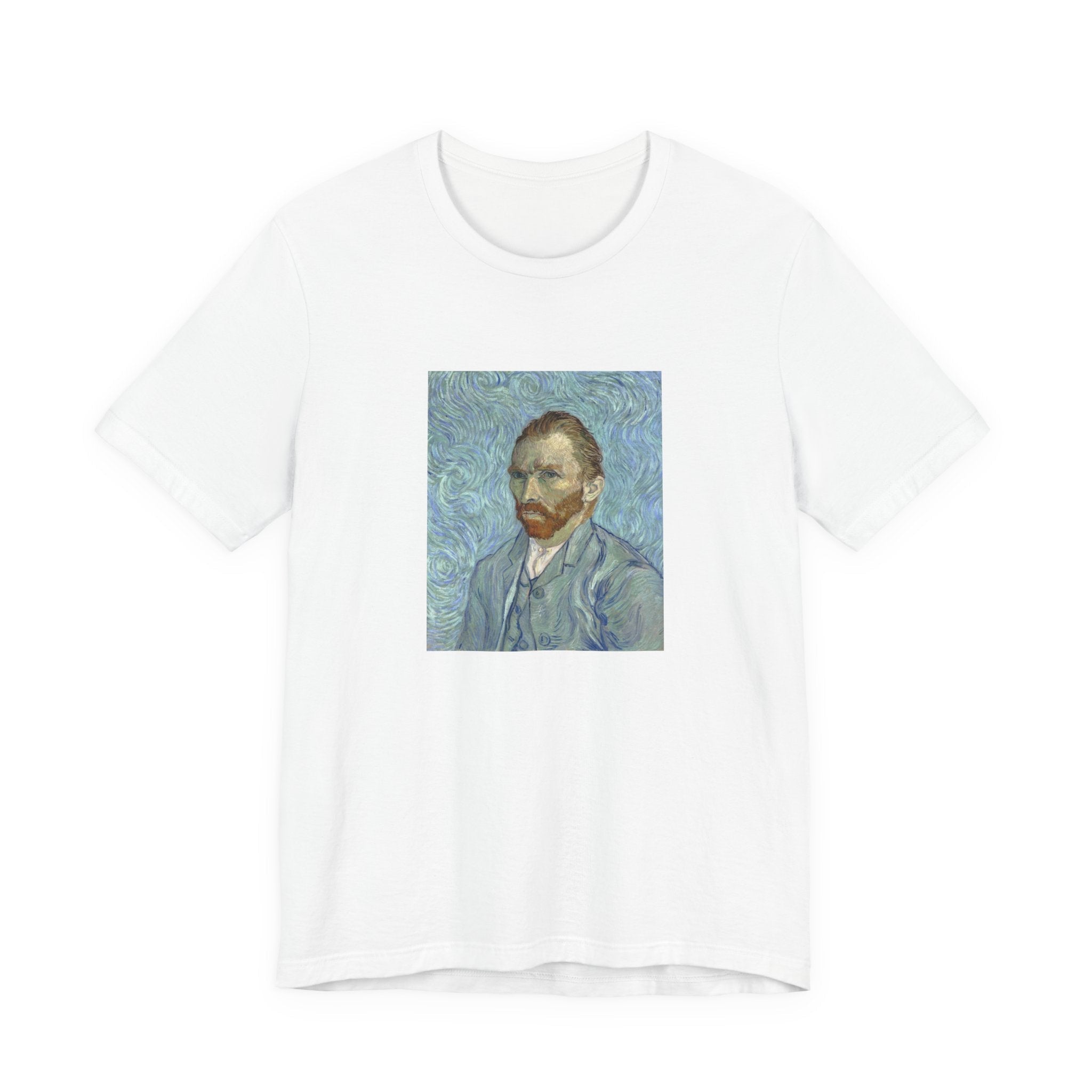 Masters of Art Vincent van Gogh's Self - portrait Unisex Jersey Short Sleeve T-Shirt - POPvault