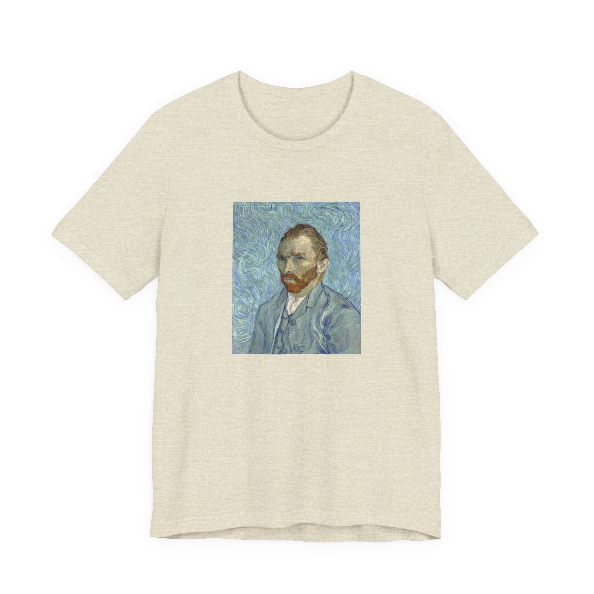 Masters of Art Vincent van Gogh's Self - portrait Unisex Jersey Short Sleeve T-Shirt - POPvault