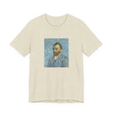 Masters of Art Vincent van Gogh's Self - portrait Unisex Jersey Short Sleeve T-Shirt - POPvault