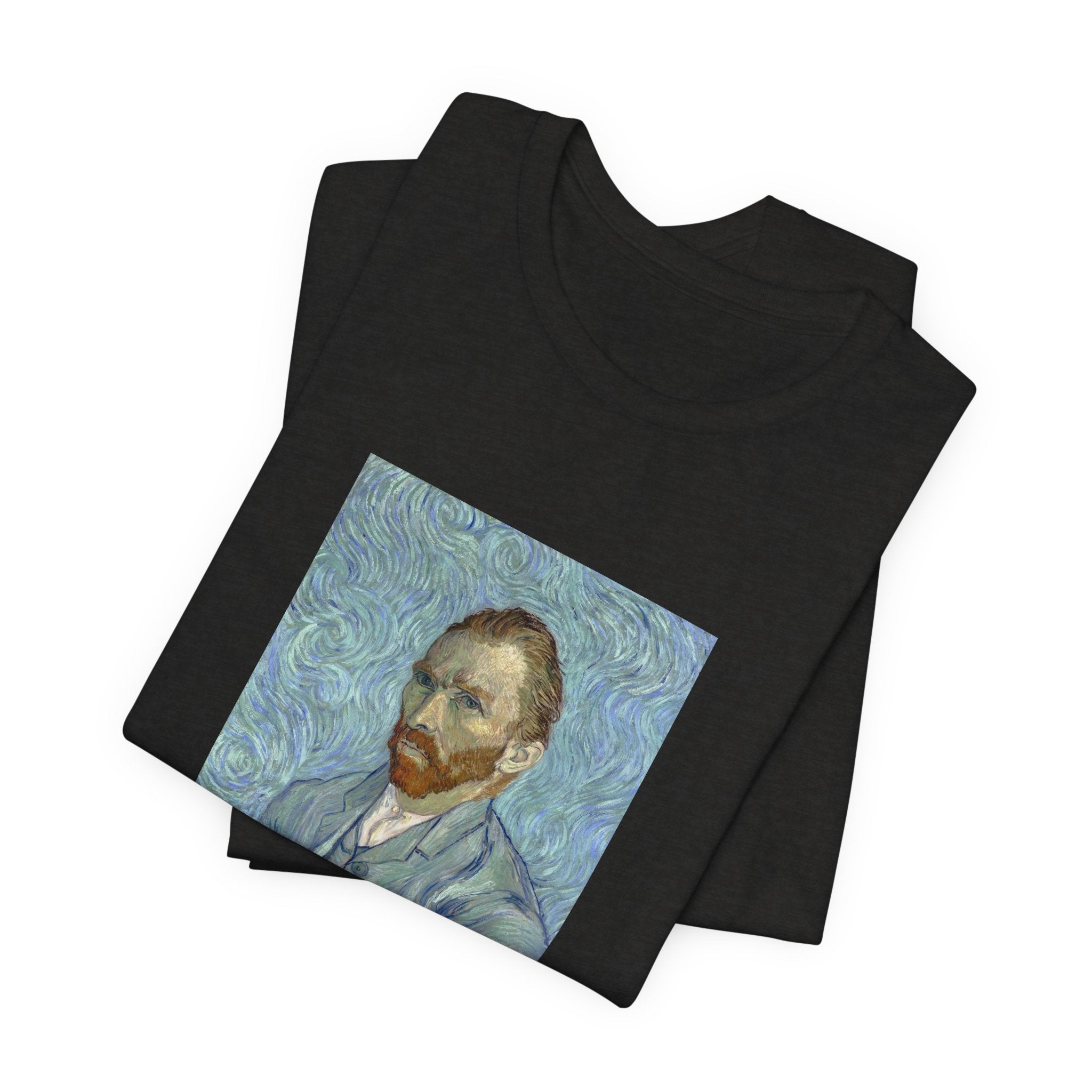 Masters of Art Vincent van Gogh's Self - portrait Unisex Jersey Short Sleeve T-Shirt - POPvault