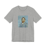Masters of Art Vincent van Gogh's Self - portrait Unisex Jersey Short Sleeve T-Shirt - POPvault