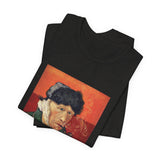 Masters of Art Vincent van Gogh's Self - Portrait with Bandaged Ear and Pipe Unisex Jersey Short Sleeve T-Shirt - POPvault