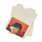 Masters of Art Vincent van Gogh's Self - Portrait with Bandaged Ear and Pipe Unisex Jersey Short Sleeve T-Shirt - POPvault