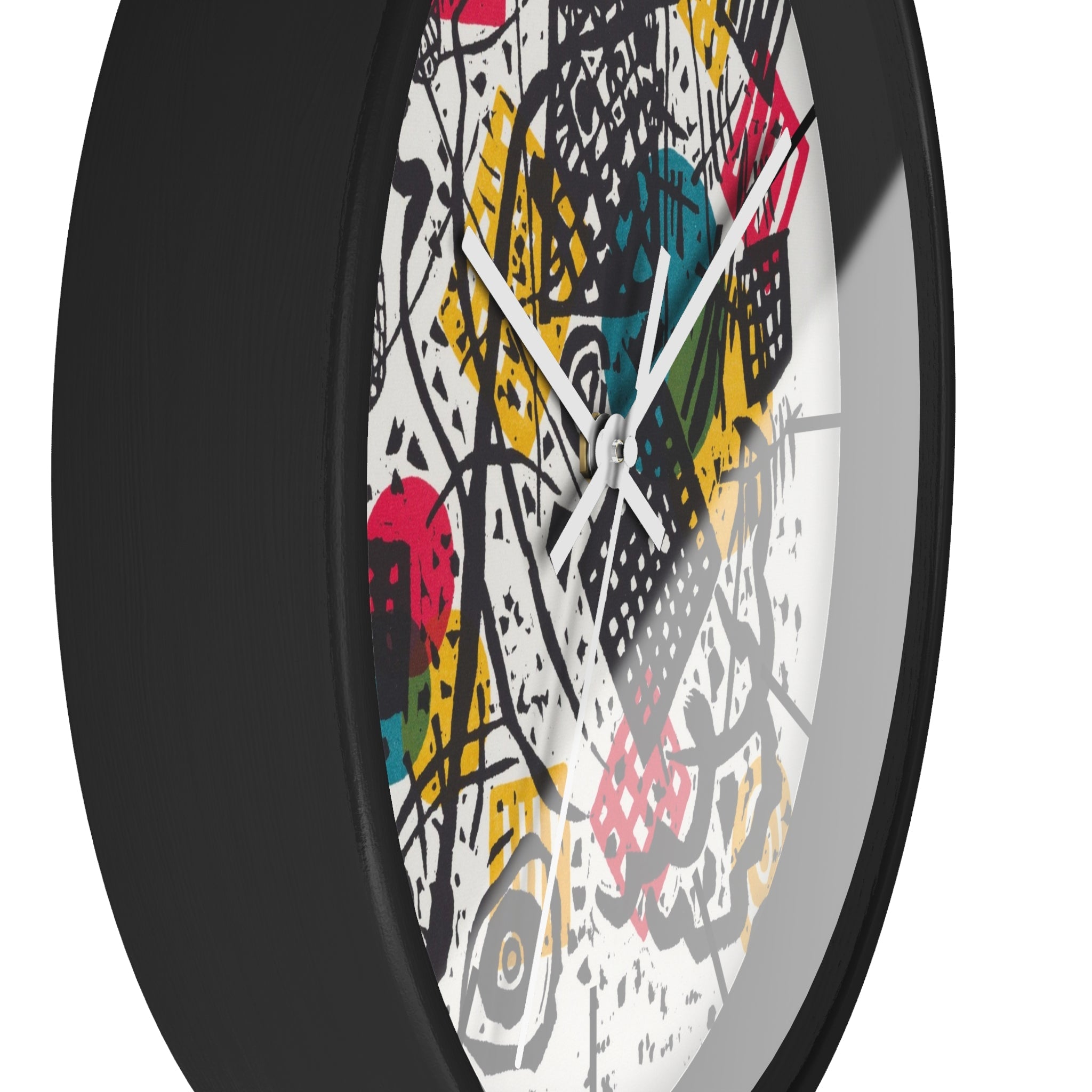 Masters of Art Wassily Kandinsky Kleine Welten V (Small Worlds V) Premium Wall Clock - POPvault