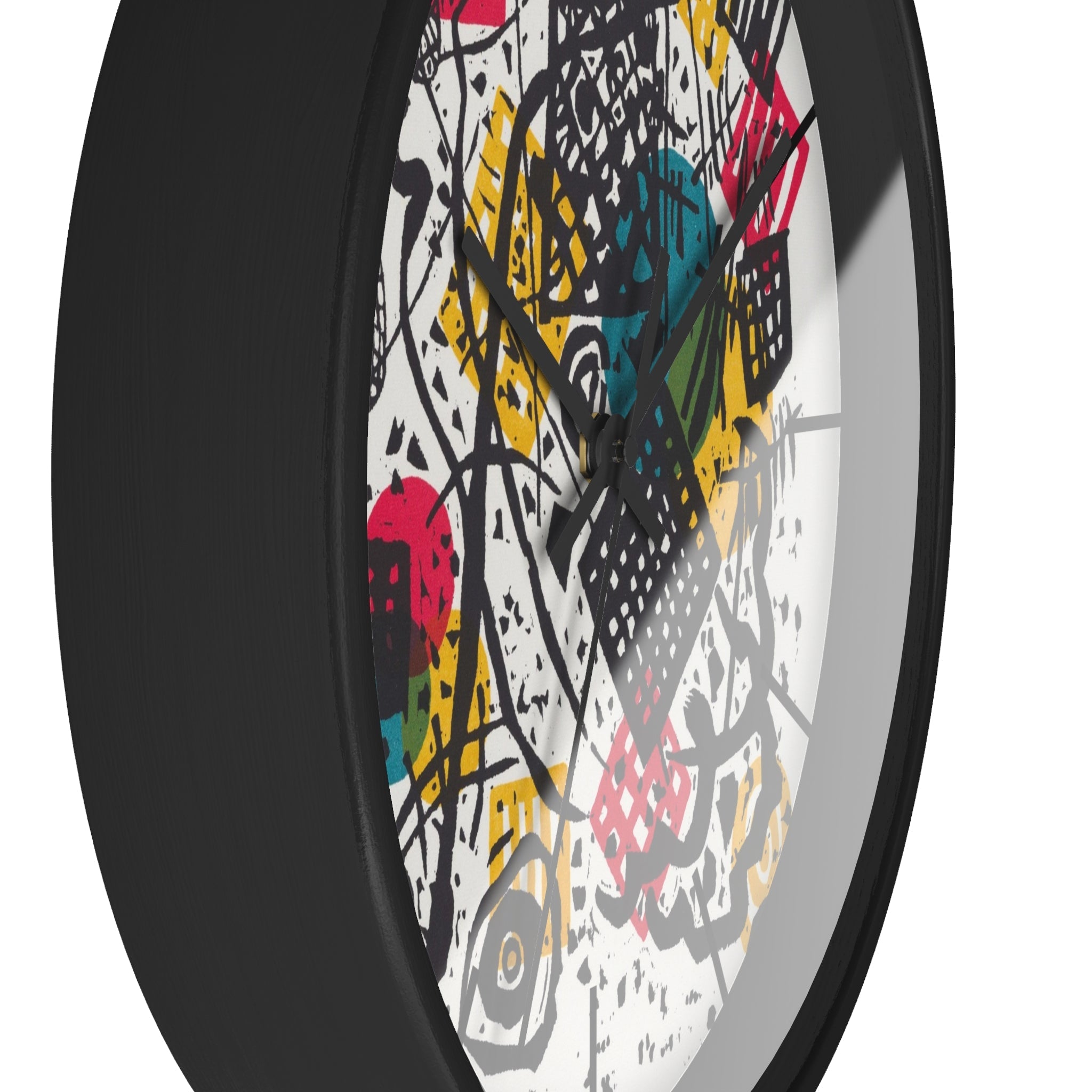 Masters of Art Wassily Kandinsky Kleine Welten V (Small Worlds V) Premium Wall Clock - POPvault
