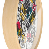 Masters of Art Wassily Kandinsky Kleine Welten V (Small Worlds V) Premium Wall Clock - POPvault