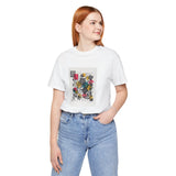 Masters of Art Wassily Kandinsky Kleine Welten V Unisex Jersey Short Sleeve T-Shirt - POPvault