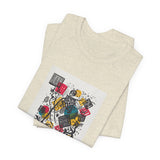 Masters of Art Wassily Kandinsky Kleine Welten V Unisex Jersey Short Sleeve T-Shirt - POPvault