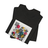 Masters of Art Wassily Kandinsky Kleine Welten V Unisex Jersey Short Sleeve T-Shirt - POPvault