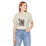 Masters of Art Wassily Kandinsky Kleine Welten V Unisex Jersey Short Sleeve T-Shirt - POPvault