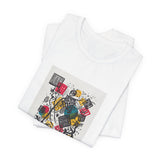 Masters of Art Wassily Kandinsky Kleine Welten V Unisex Jersey Short Sleeve T-Shirt - POPvault