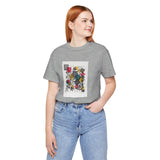 Masters of Art Wassily Kandinsky Kleine Welten V Unisex Jersey Short Sleeve T-Shirt - POPvault