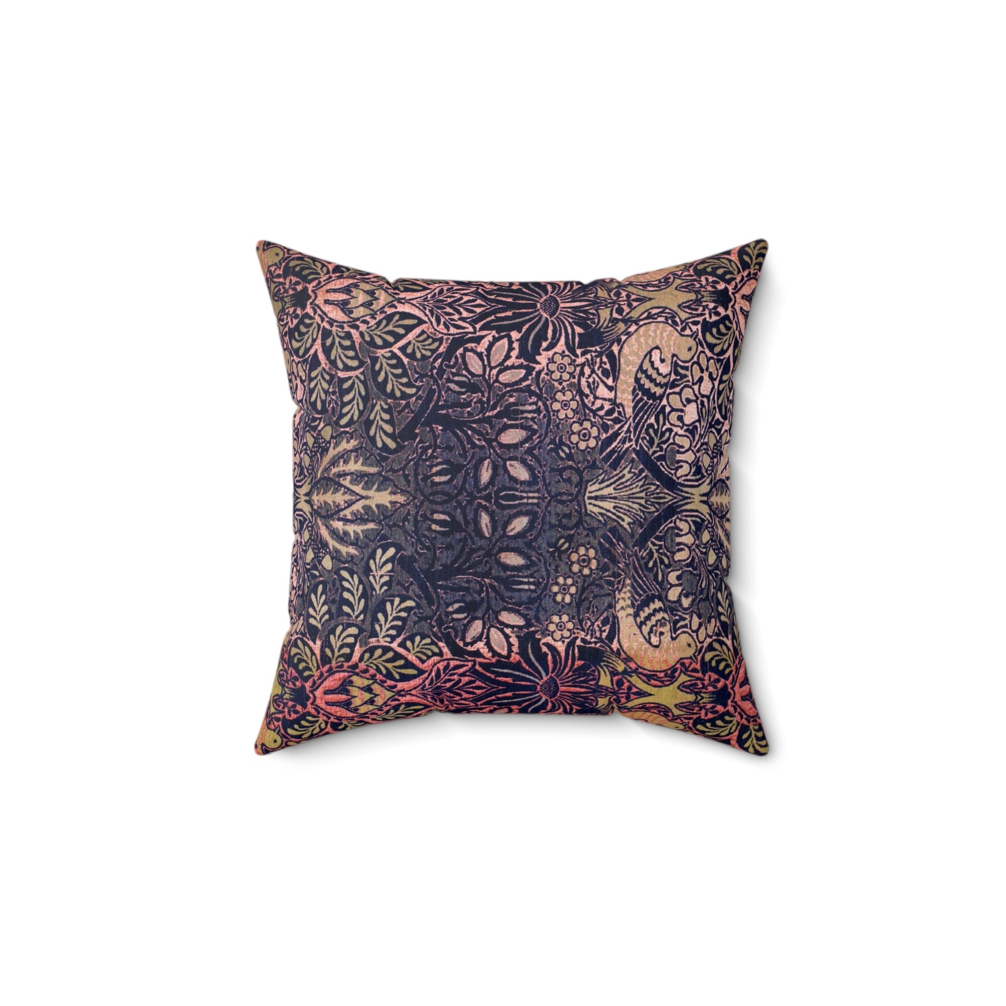 Masters of Art William Morris Cray Square Indoor Accent Pillow V.6 - POPvault