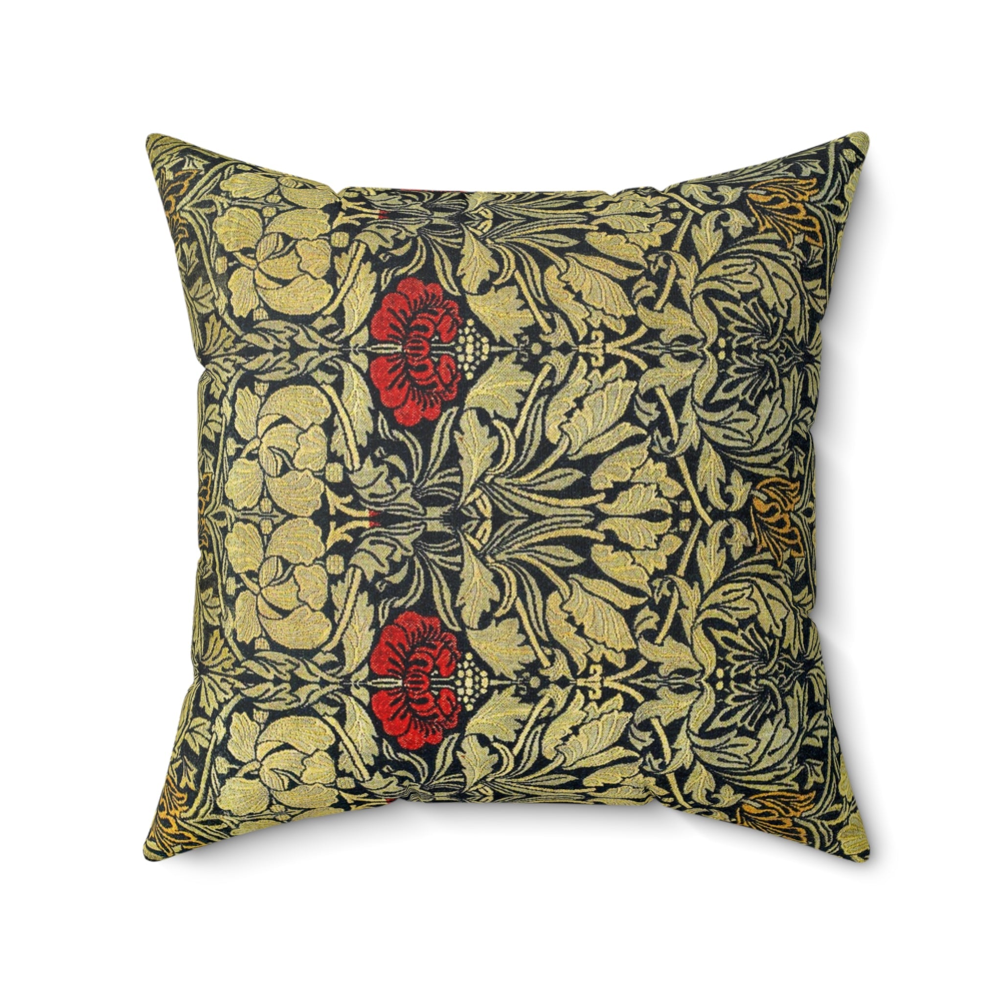 Masters of Art William Morris Cray Square Indoor Accent Pillow V.7 - POPvault