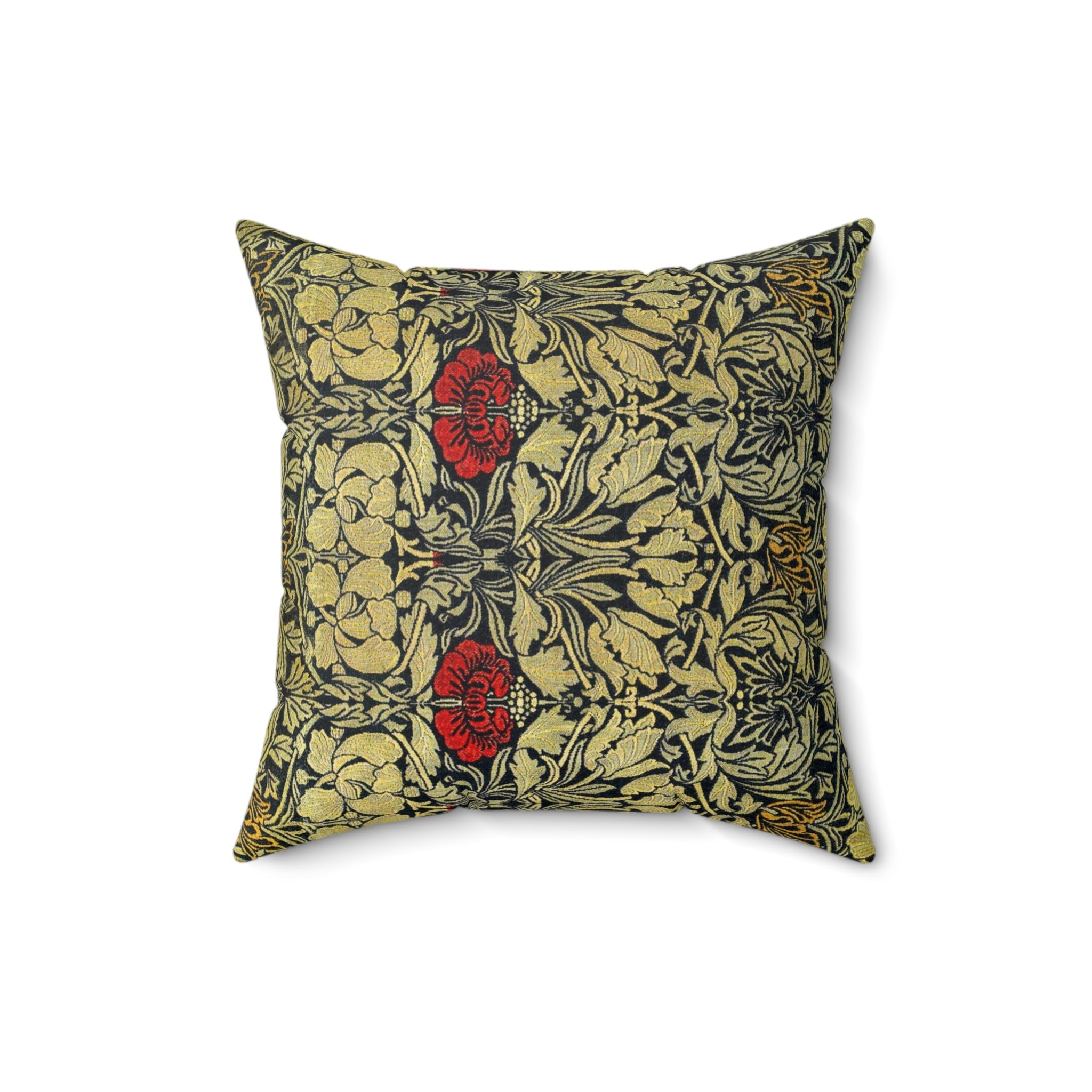 Masters of Art William Morris Cray Square Indoor Accent Pillow V.7 - POPvault