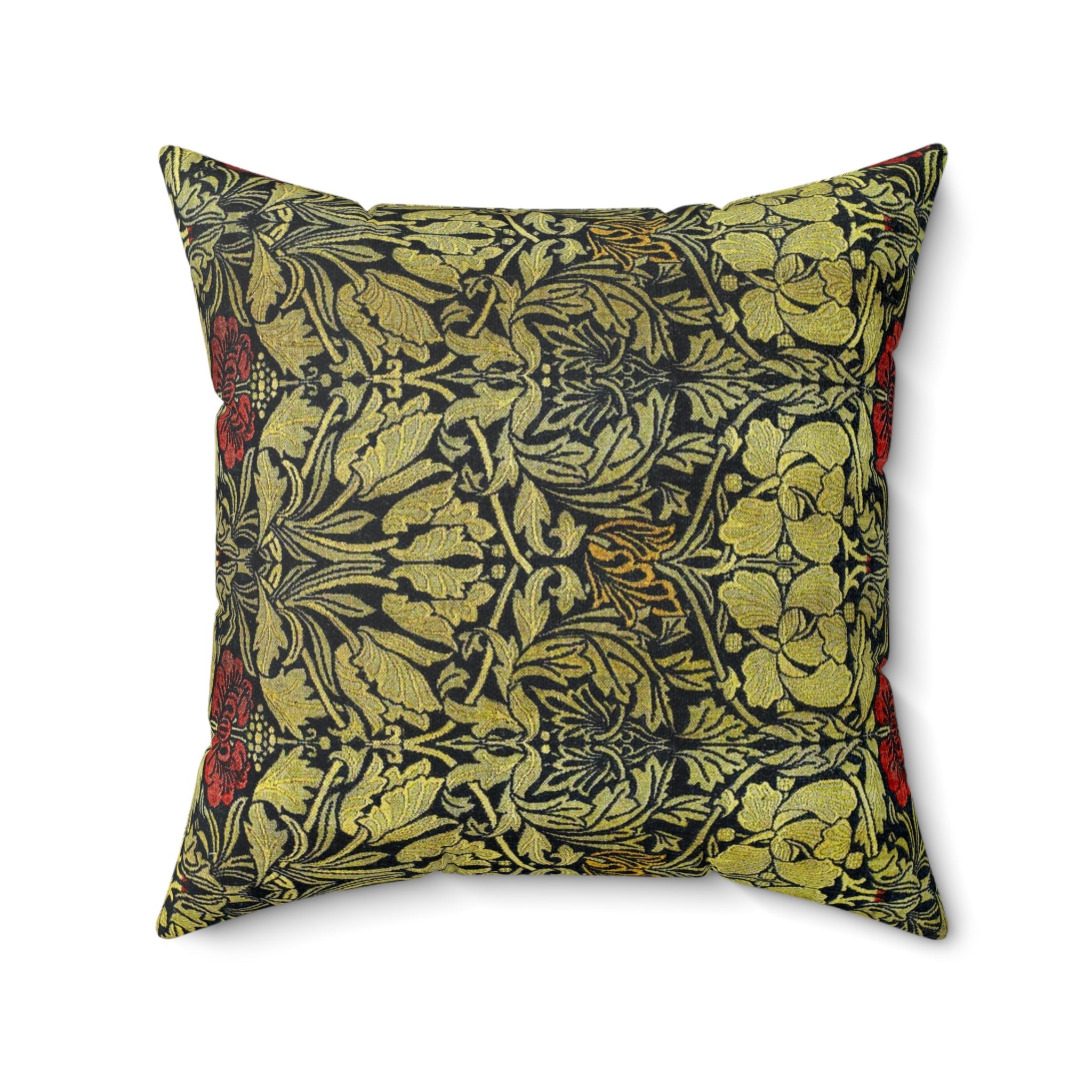 Masters of Art William Morris Cray Square Indoor Accent Pillow V.7 - POPvault