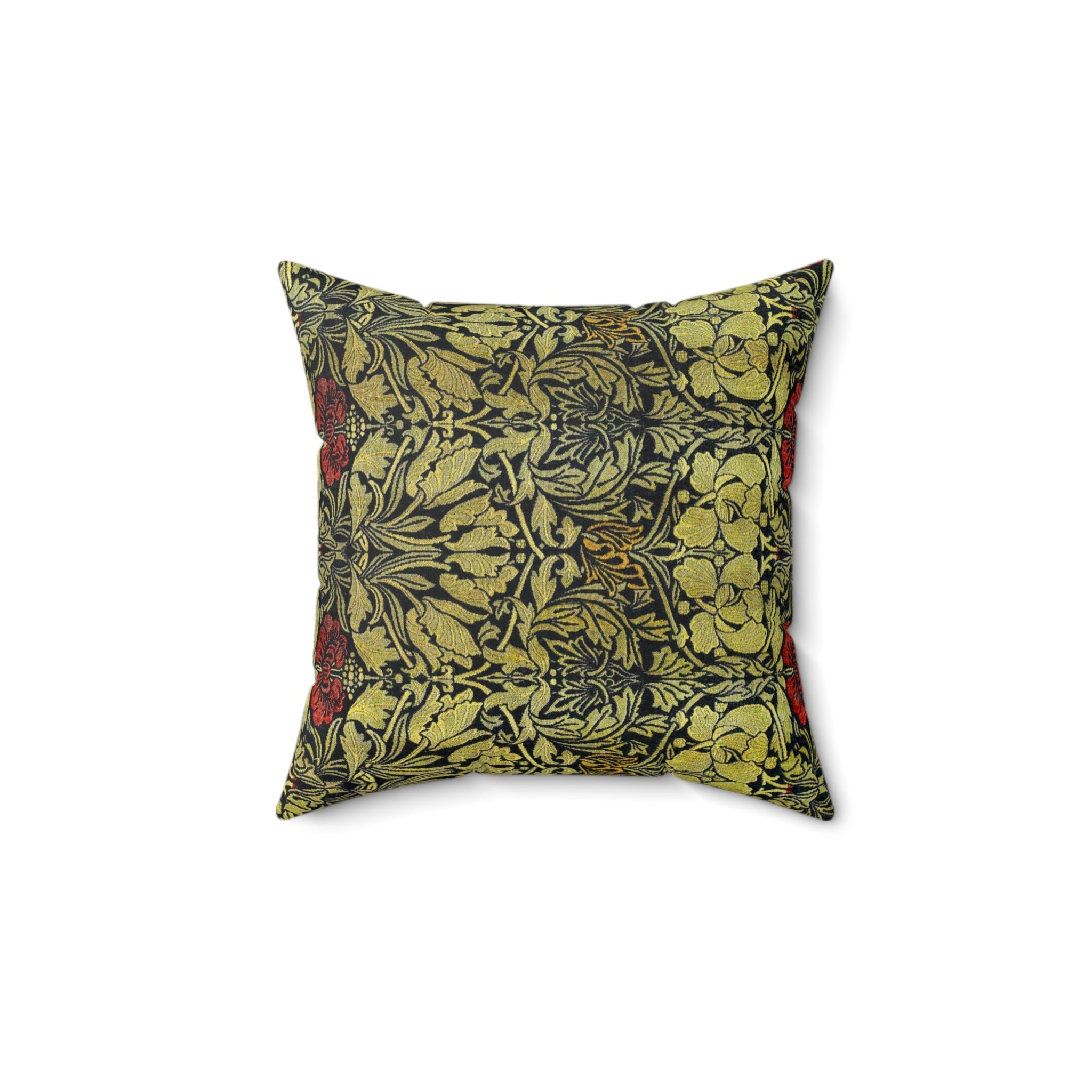 Masters of Art William Morris Cray Square Indoor Accent Pillow V.7 - POPvault