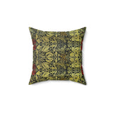 Masters of Art William Morris Cray Square Indoor Accent Pillow V.7 - POPvault