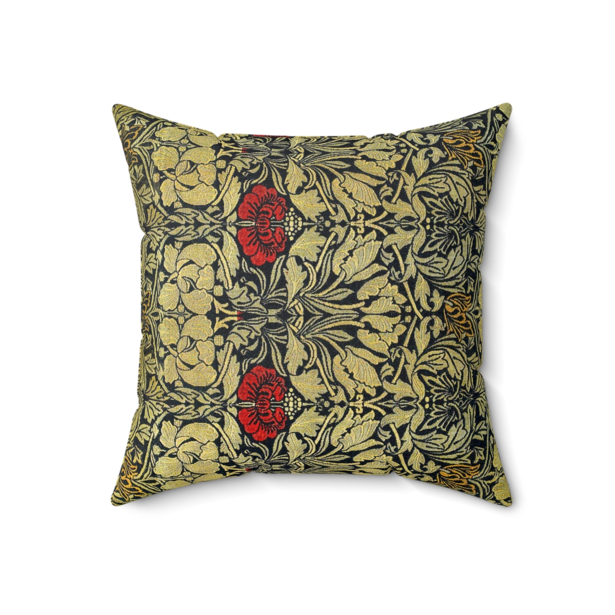 Masters of Art William Morris Cray Square Indoor Accent Pillow V.7 - POPvault