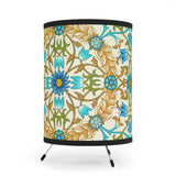 Masters of Art William Morris Cray Tripod Lamp with High - Res Printed Shade V.10 - POPvault