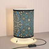 Masters of Art William Morris Cray Tripod Lamp with High - Res Printed Shade V.12 - POPvault