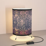 Masters of Art William Morris Cray Tripod Lamp with High - Res Printed Shade V.6 - POPvault