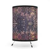 Masters of Art William Morris Cray Tripod Lamp with High - Res Printed Shade V.6 - POPvault