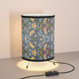 Masters of Art William Morris Cray Tripod Lamp with High - Res Printed Shade V.8 - POPvault