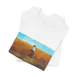 Masters of Art Winslow Homer The Veteran in a New Field Players Unisex Jersey Short Sleeve T-Shirt - POPvault