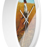 Masters of Art Winslow Homer The Veteran in a New Field Premium Wall Clock - POPvault
