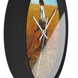Masters of Art Winslow Homer The Veteran in a New Field Premium Wall Clock - POPvault