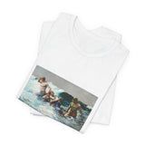 Masters of Art Winslow Homer Undertow Unisex Jersey Short Sleeve T-Shirt - POPvault