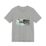 Masters of Art Winslow Homer Undertow Unisex Jersey Short Sleeve T-Shirt - POPvault
