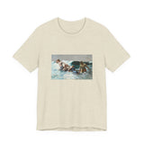 Masters of Art Winslow Homer Undertow Unisex Jersey Short Sleeve T-Shirt - POPvault
