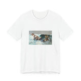 Masters of Art Winslow Homer Undertow Unisex Jersey Short Sleeve T-Shirt - POPvault