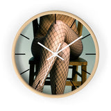 Masters of Photography Legs In Fishnets Premium Wall Clock - POPvault