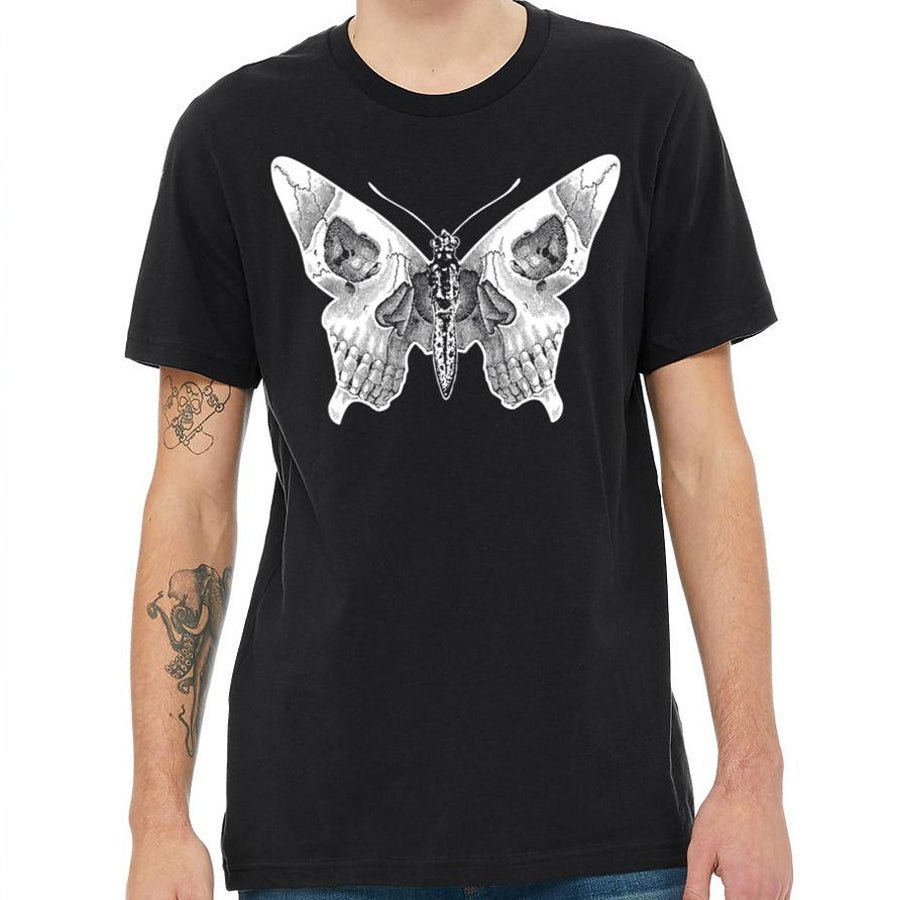 Men's Butterfly Skull T-Shirt - POPvault