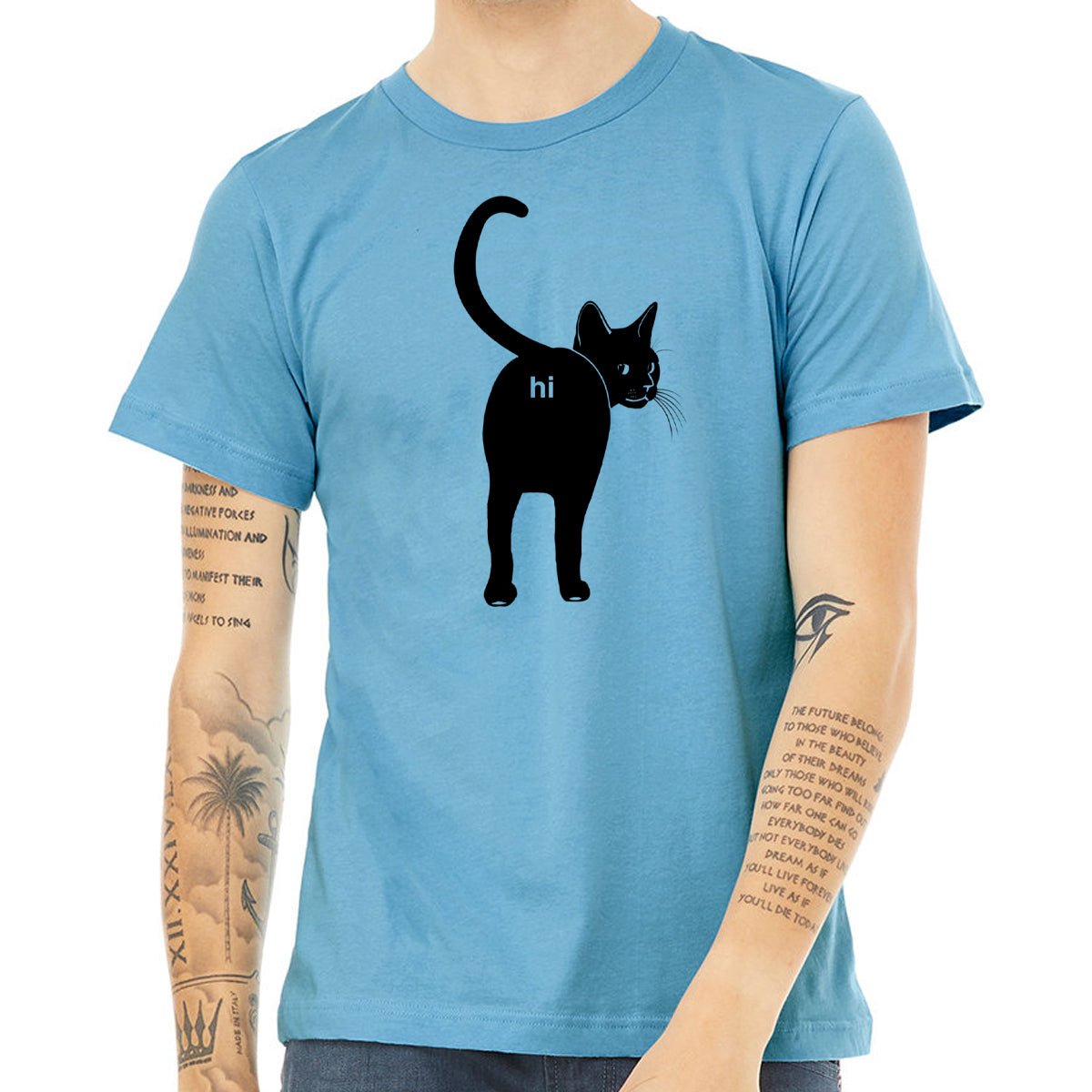 Men's Cat Butt Hi T-Shirt - POPvault