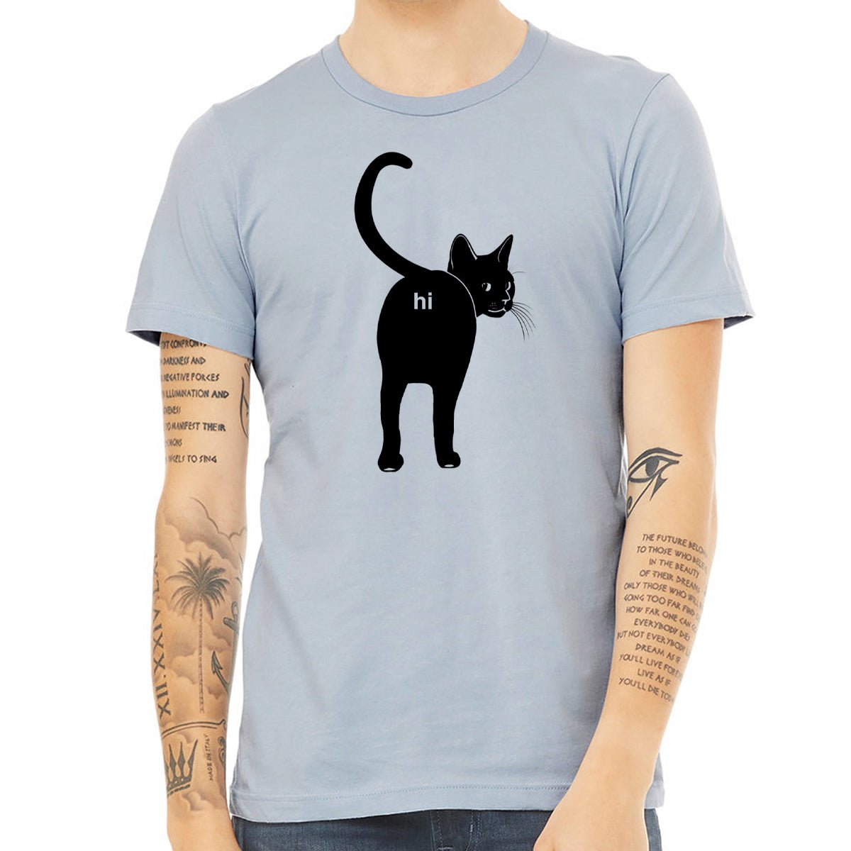 Men's Cat Butt Hi T-Shirt - POPvault