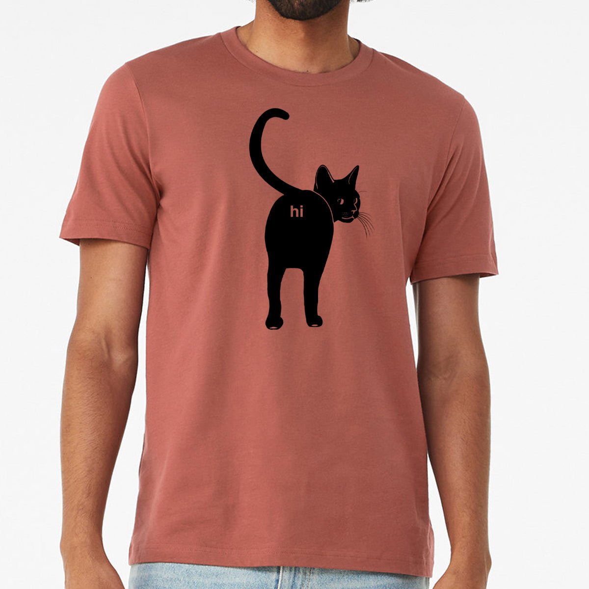 Men's Cat Butt Hi T-Shirt - POPvault