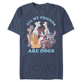 Men's Disney All My Friends are Dogs T-Shirt - POPvault