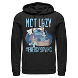 Men's Disney Disney Lilo & Stitch Not Lazy, Energy Saving Lightweight Hoodie - POPvault
